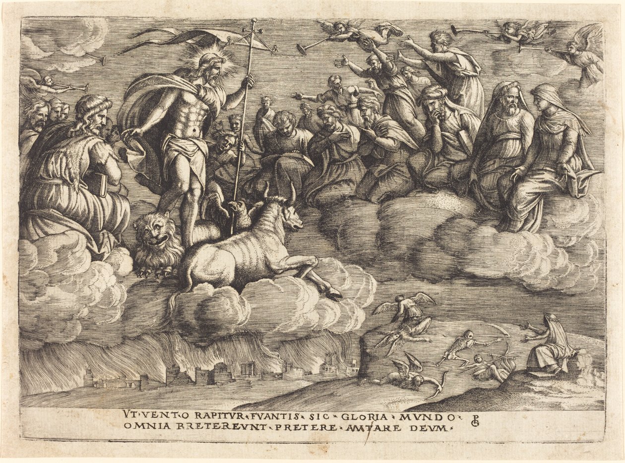 Triumf věčnosti od Georg Pencz