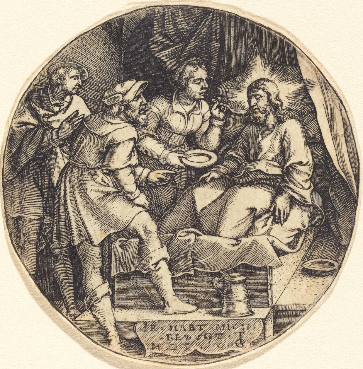 K ošetřování nemocných od Georg Pencz