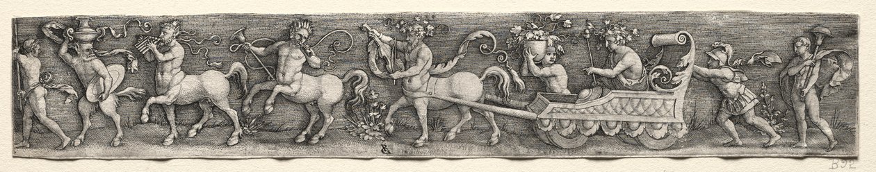 Bacchův triumf od Georg Pencz