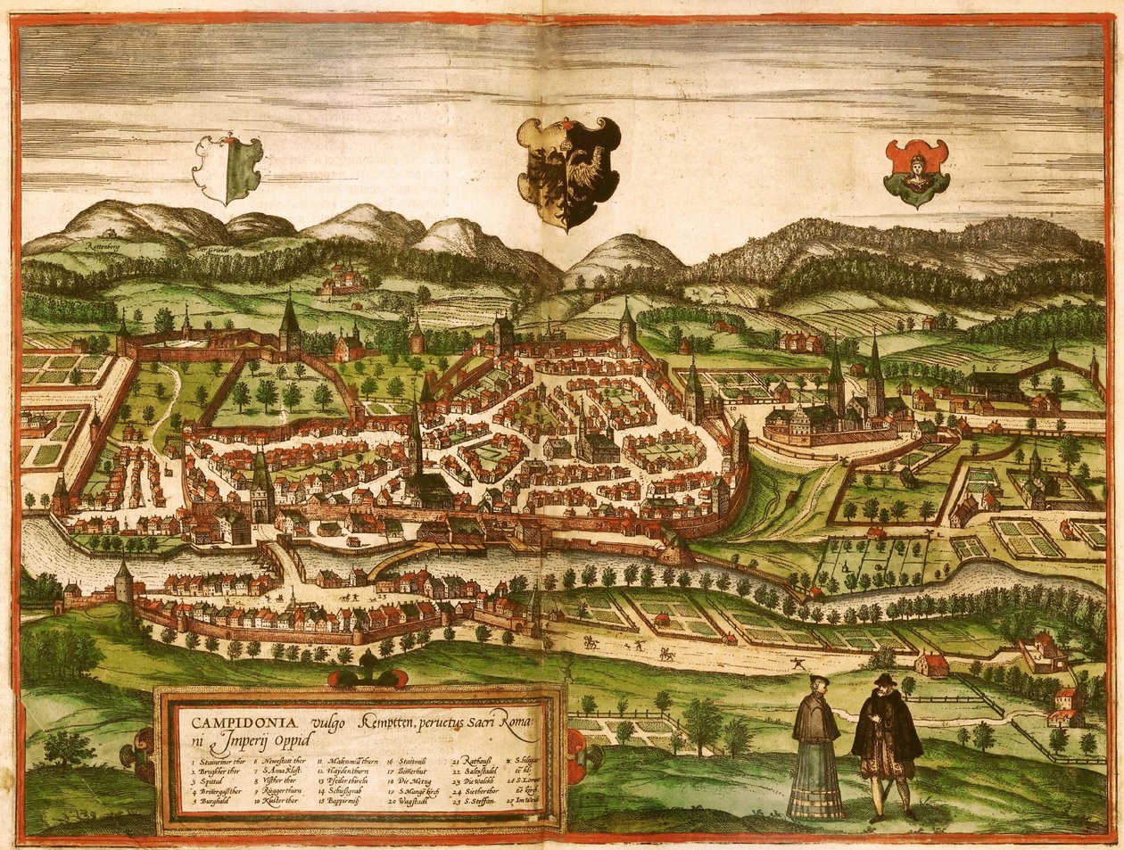 Kempten od Georg and Hogenberg Franz (1535 90) Braun