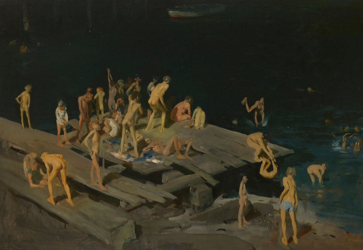 Čtyřicet dva dětí, 1907 od George Wesley Bellows