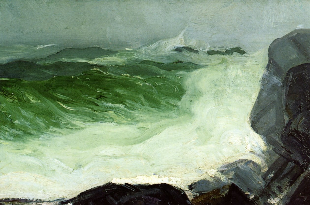 Šedé moře od George Wesley Bellows