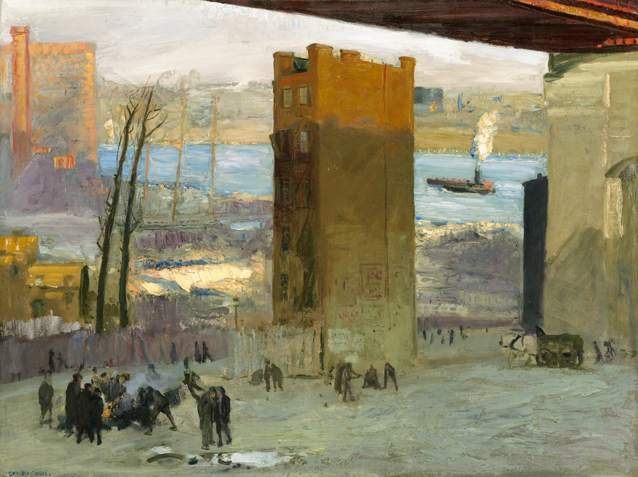 The Lone Tenement od George Wesley Bellows