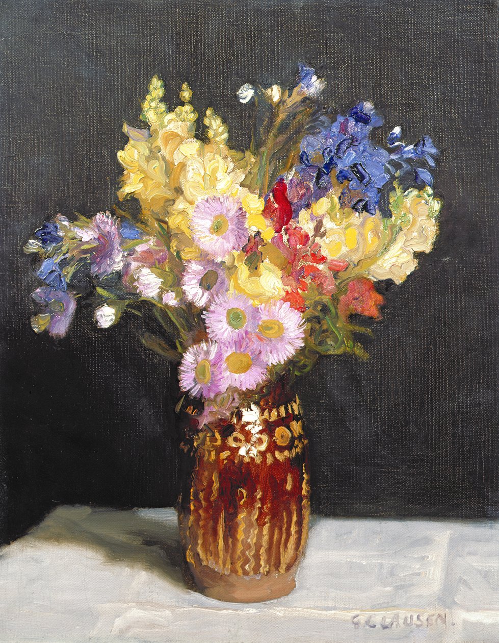 Podzimní Květiny od George Clausen