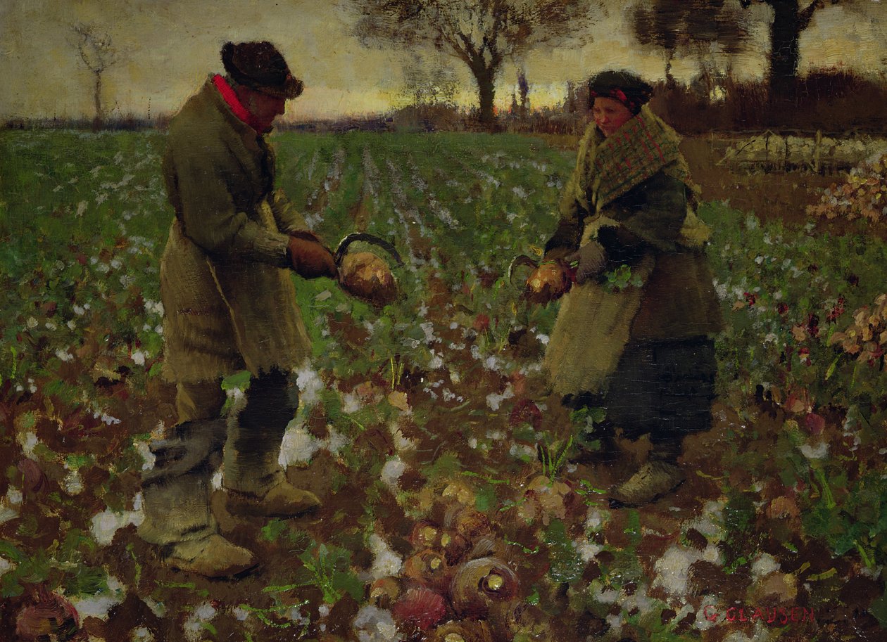 prosince, kolem roku 1882 od George Clausen