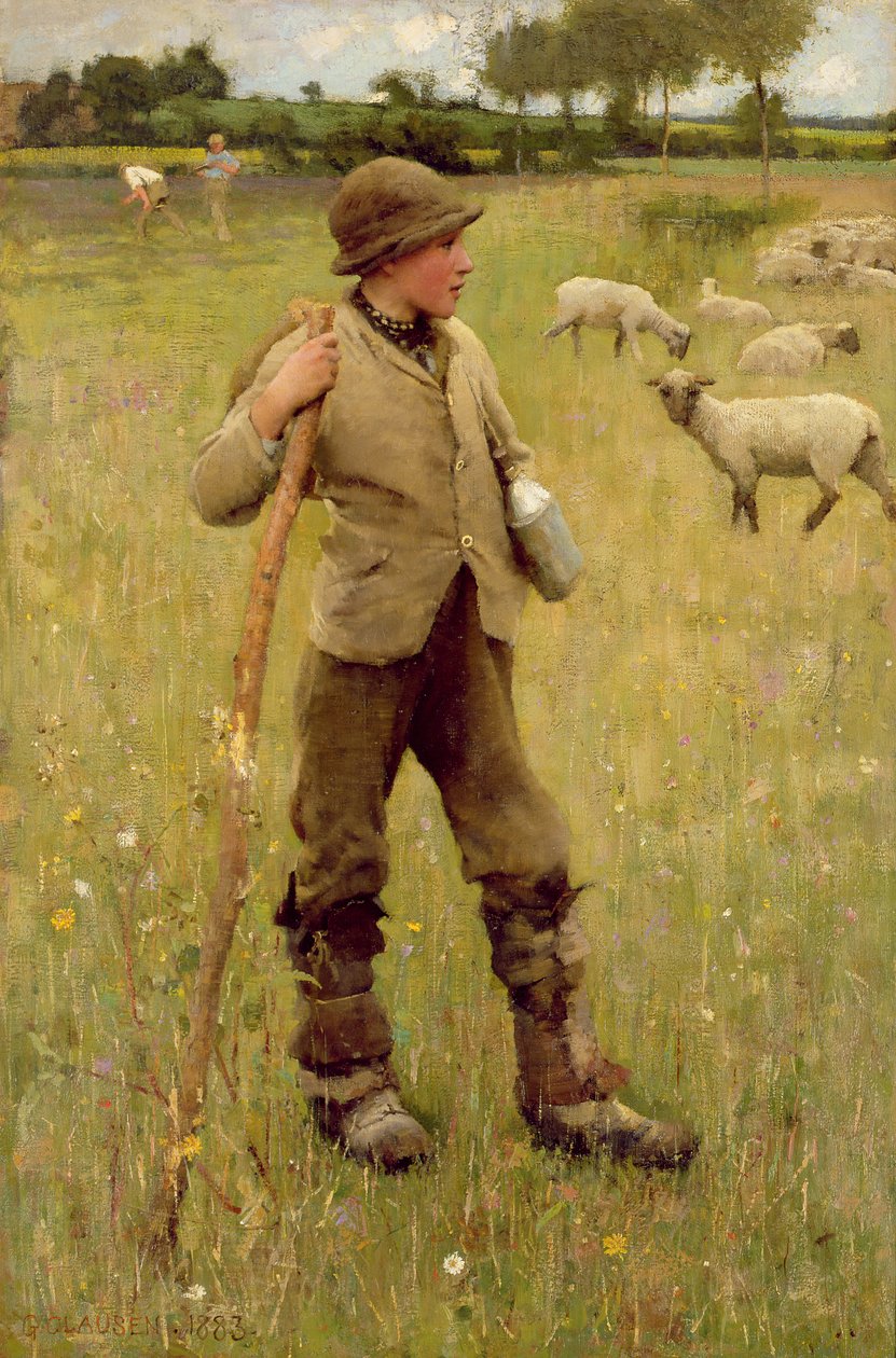 The Shepherd Boy, 1883 od George Clausen
