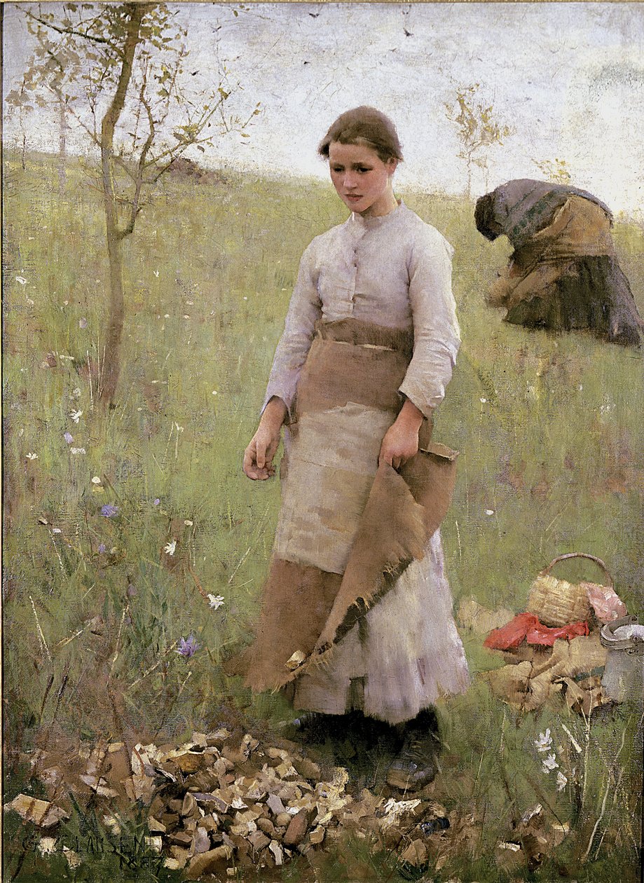 The Stone Pickers, 1887 od George Clausen