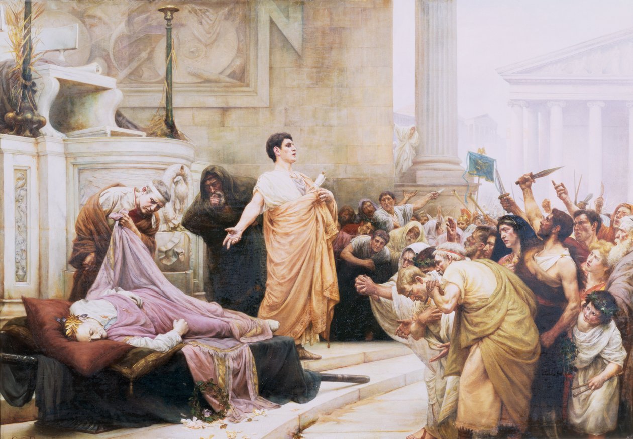 Řeč Marka Antonia od George Edward Robertson