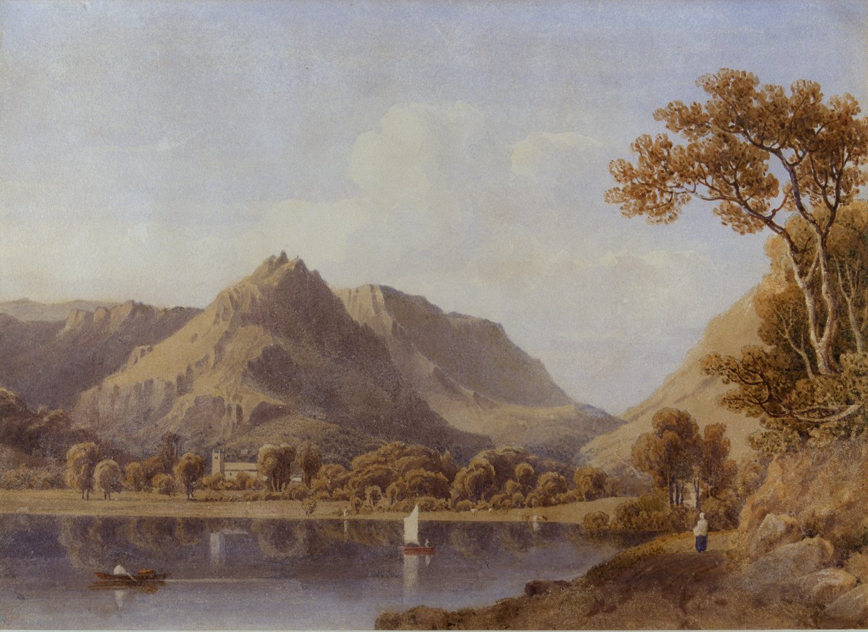 Jezero Grasmere, 1830 od George Fennel Robson