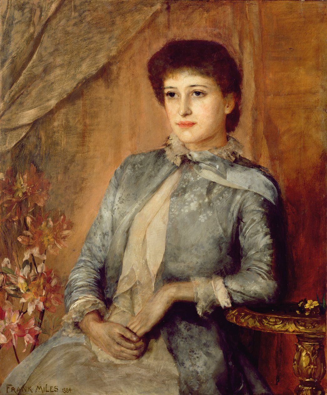 Portrét Lily Langtry, 1884 od George Frank Miles