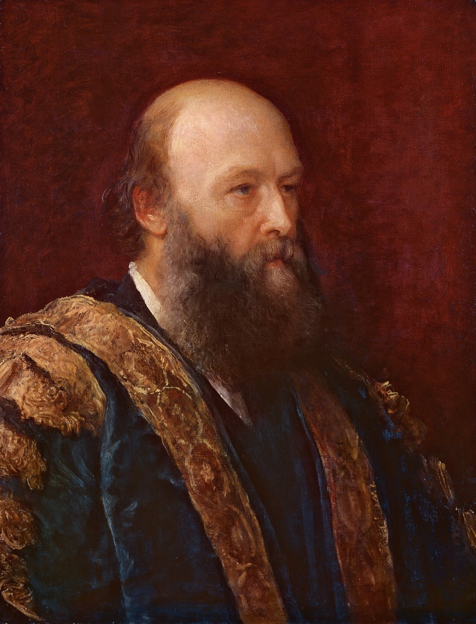 Robert Arthur Talbot Gascoyne-Cecil, 3. markýz ze Salisbury, 1882 od George Frederick Watts