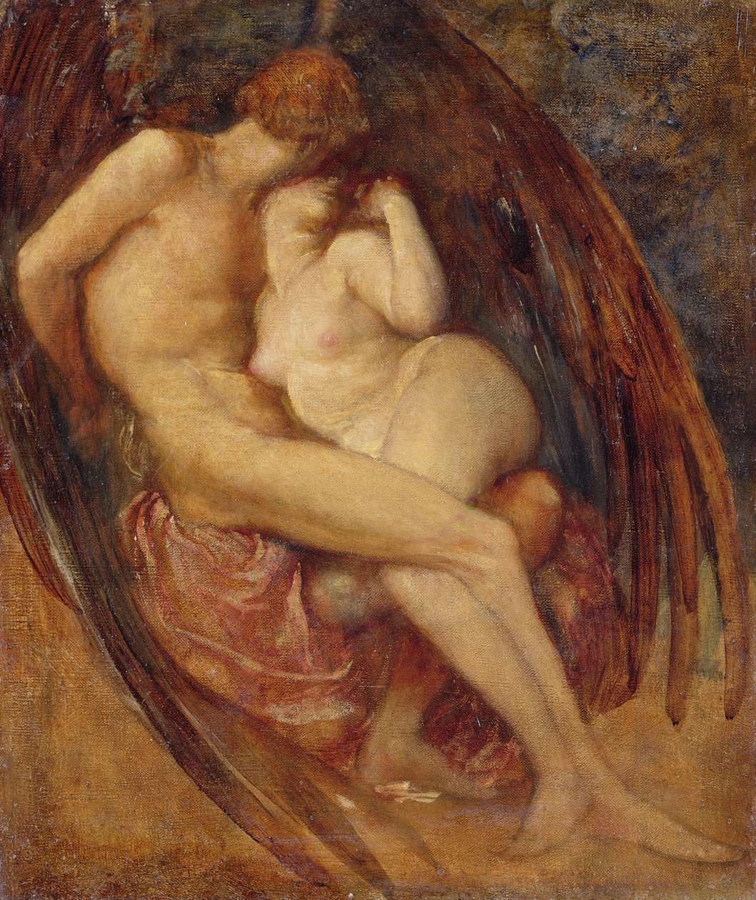 Satan a hřích od George Frederick Watts