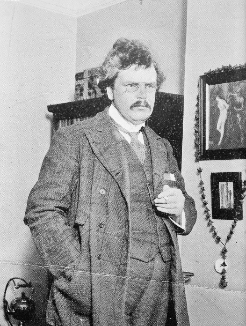 G.K.Chesterton, 1915 od George Grantham Bain