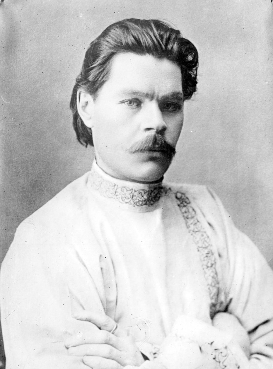 Maxim Gorkij, 1910 od George Grantham Bain