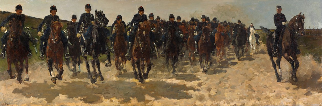 Kavalerie od George Hendrik Breitner