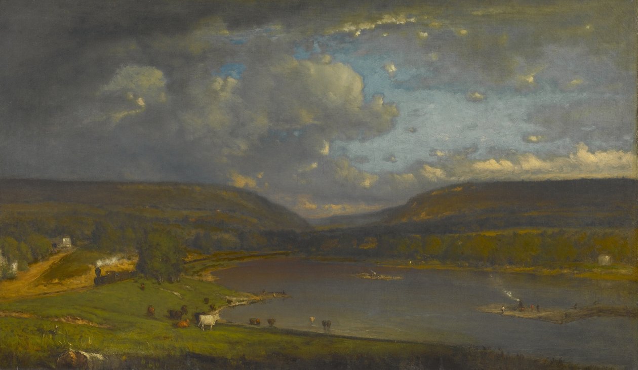 Na řece Delaware od George Inness