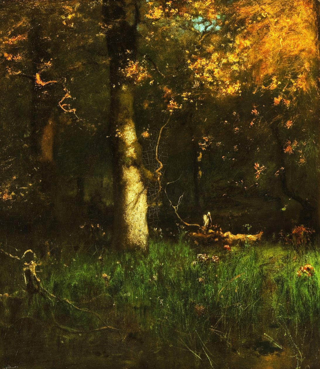 Domov volavky od George Inness