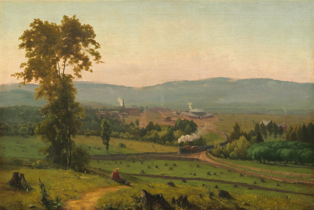 Údolí Lackawanna od George Inness