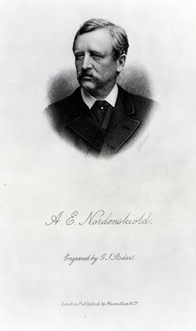 Adolf Erik Nordenskiold, 1880 od George J. Stodart