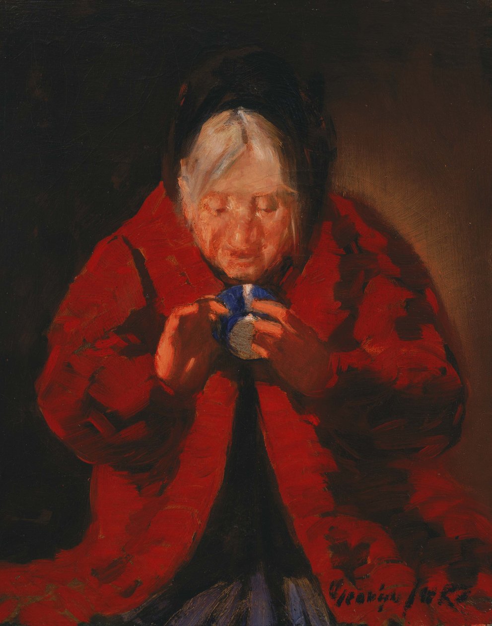 Vyprávění bohatství od George Luks