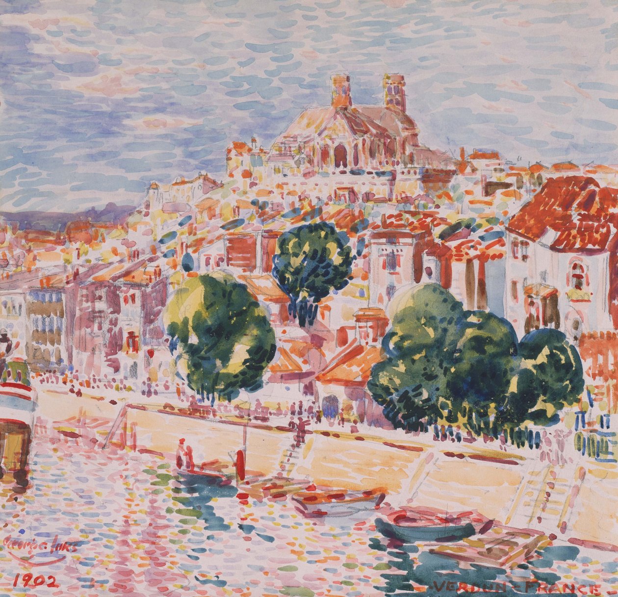 Verdun, Francie od George Luks