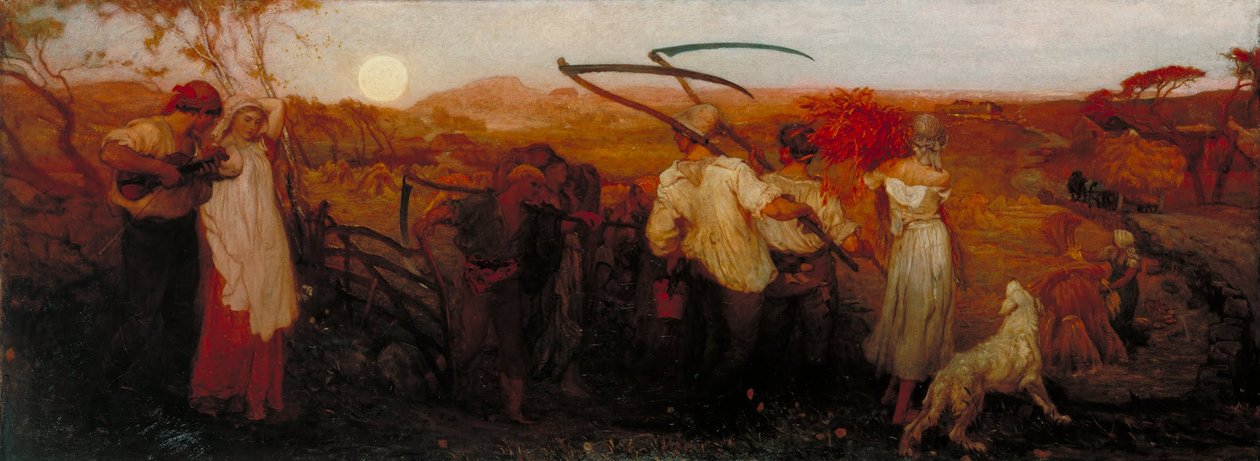 Harvest Moon od George Hemming Mason