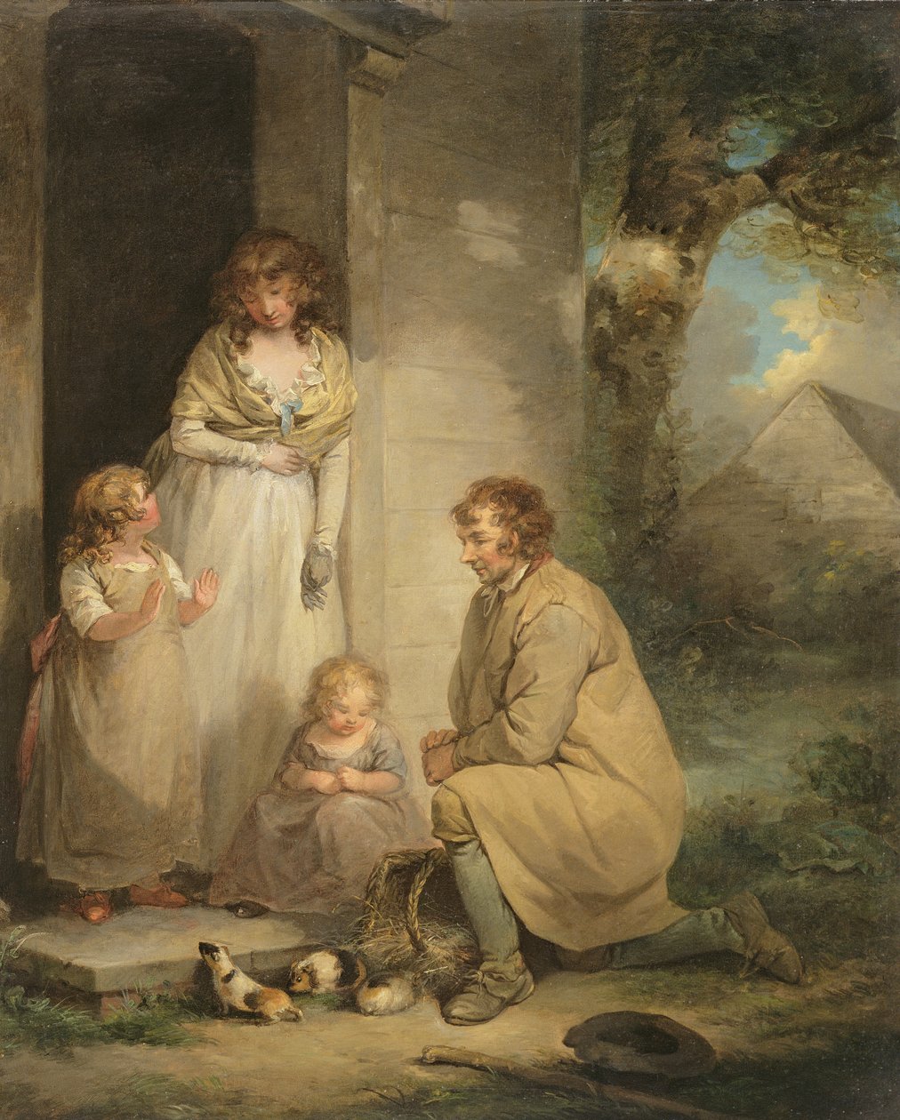 Morčata, cca 1789 od George Morland