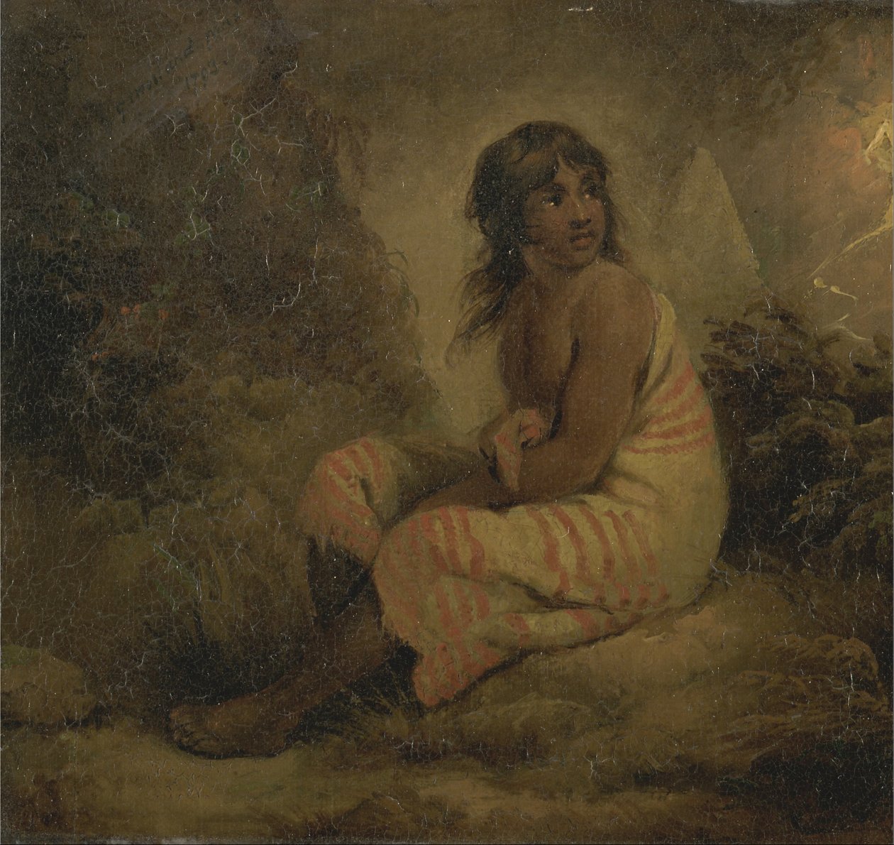 Indická dívka od George Morland