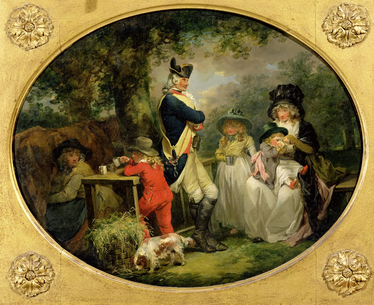 Park svatého Jakuba od George Morland