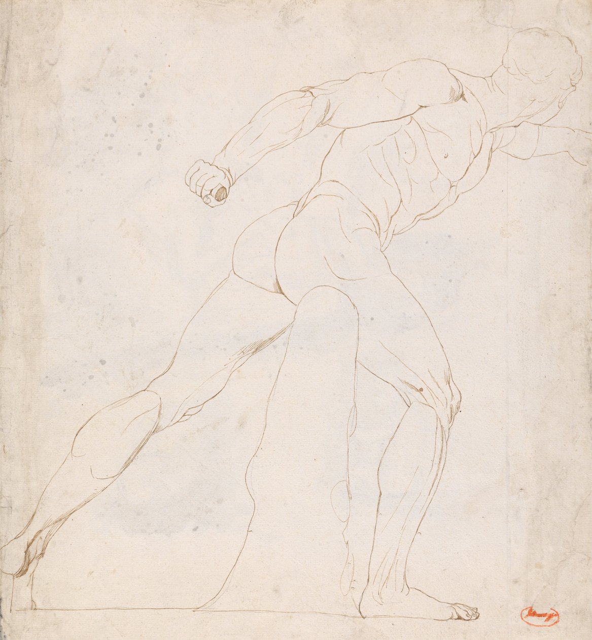 Borghese Gladiátor od George Romney