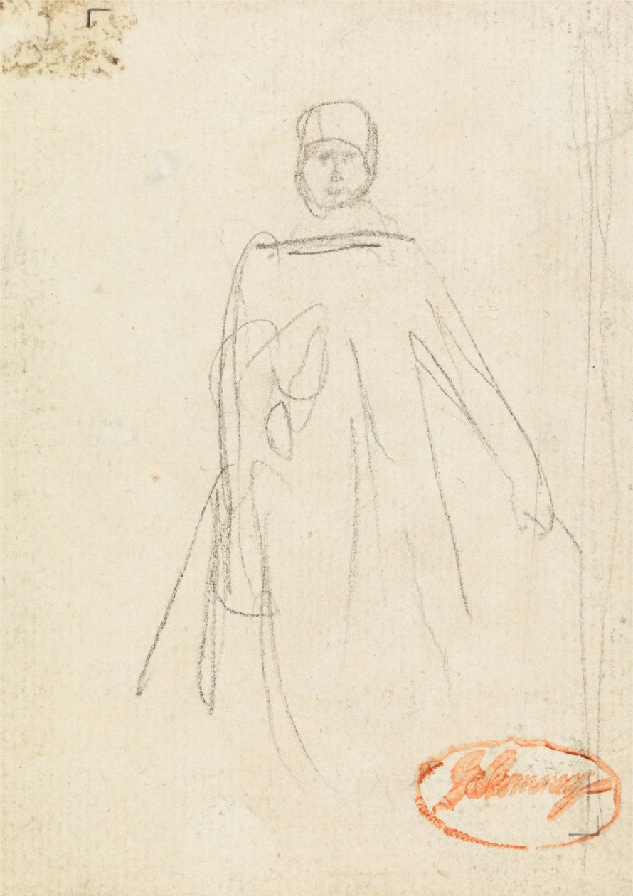Ženská postava od George Romney