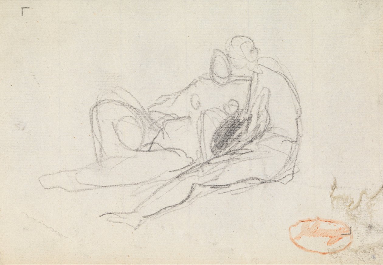 Studie složení obrázku 17 od George Romney