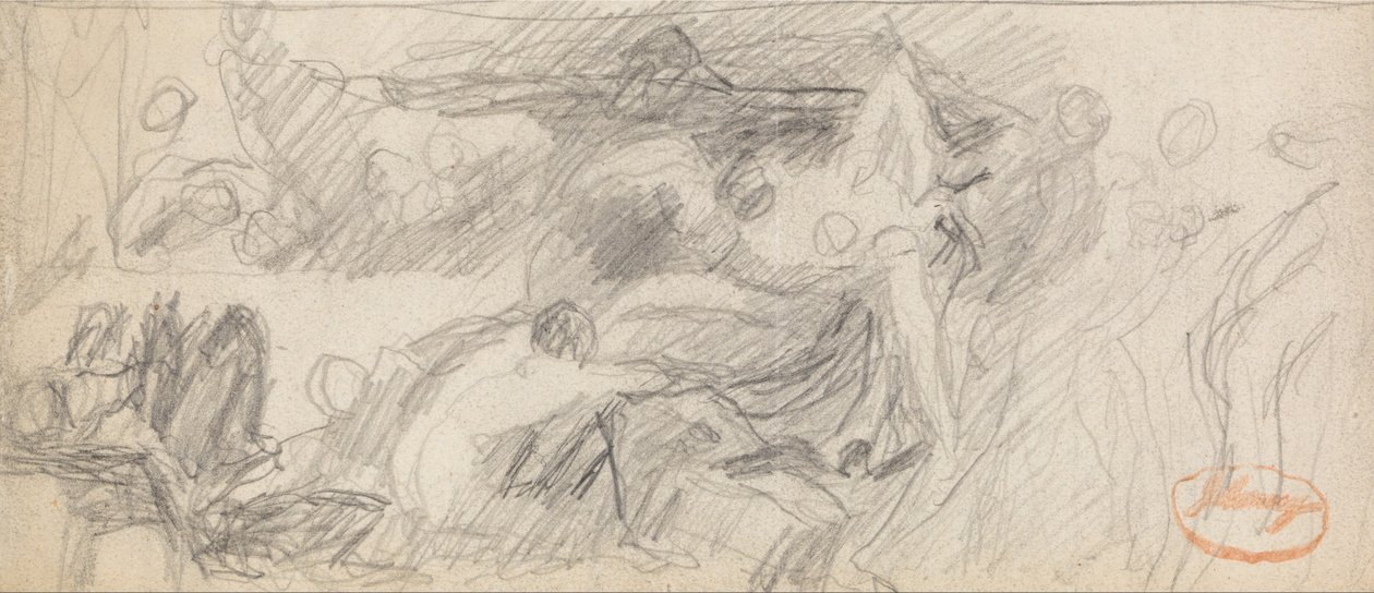 Studie složení obrázku 26 od George Romney
