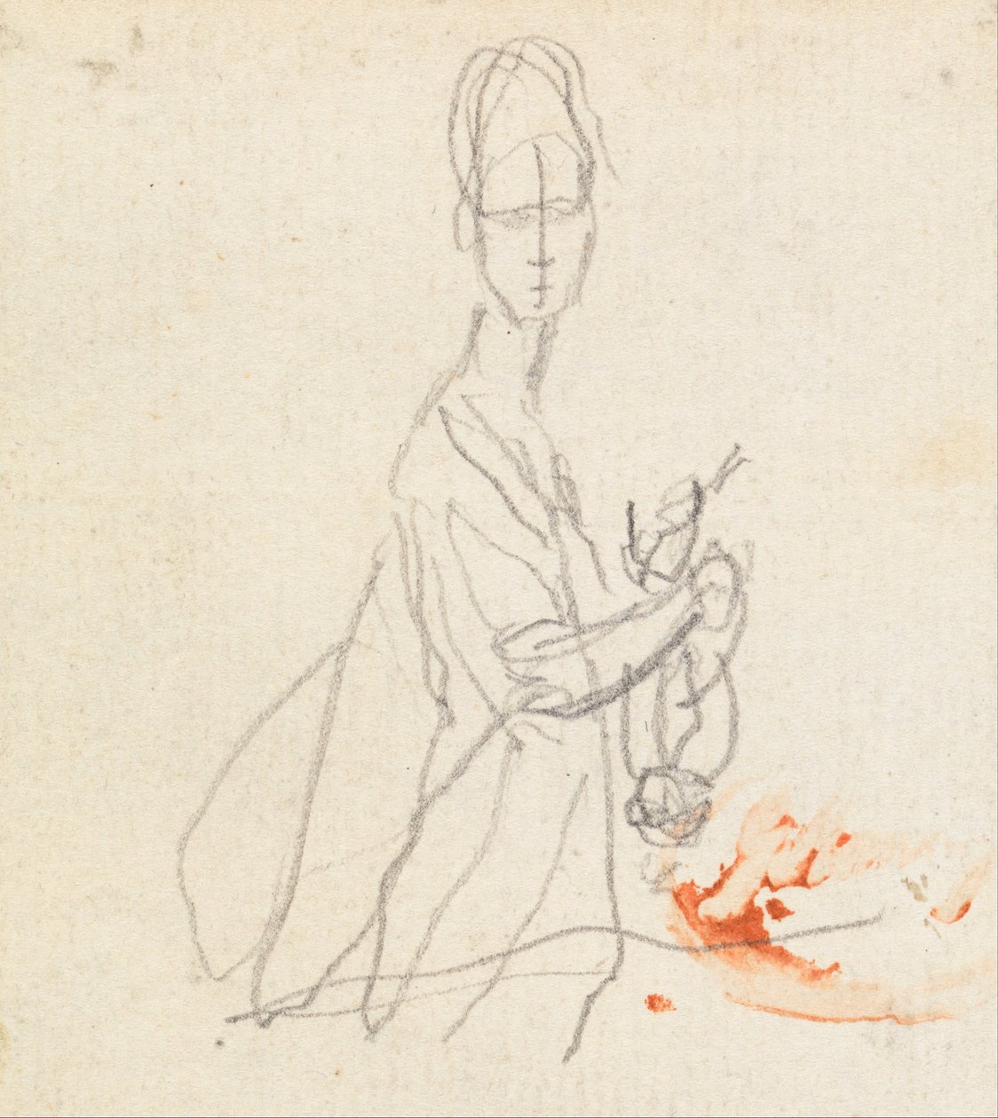 Studie obrázku 5 od George Romney