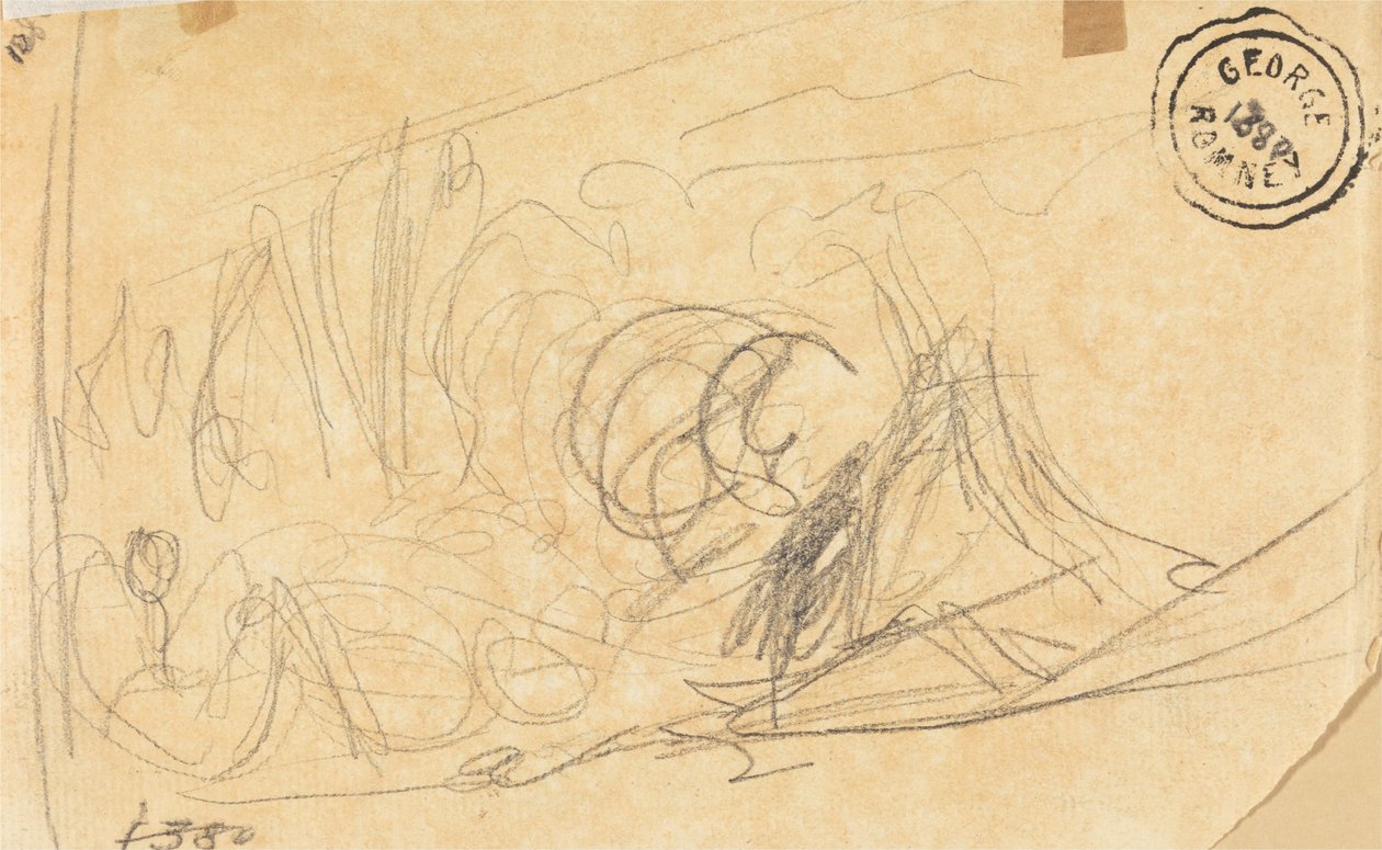 Prchající skupina figurek od George Romney