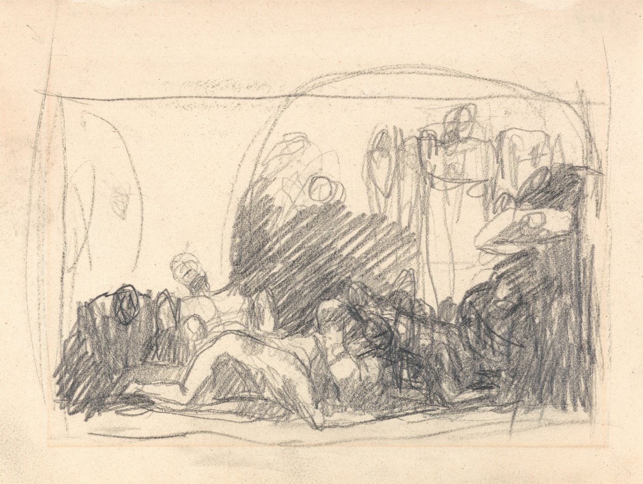 Howard na návštěvě ve vězení od George Romney