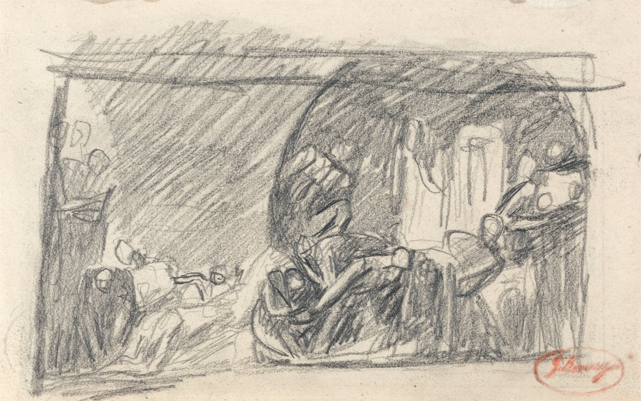 Howard na návštěvě ve vězení od George Romney