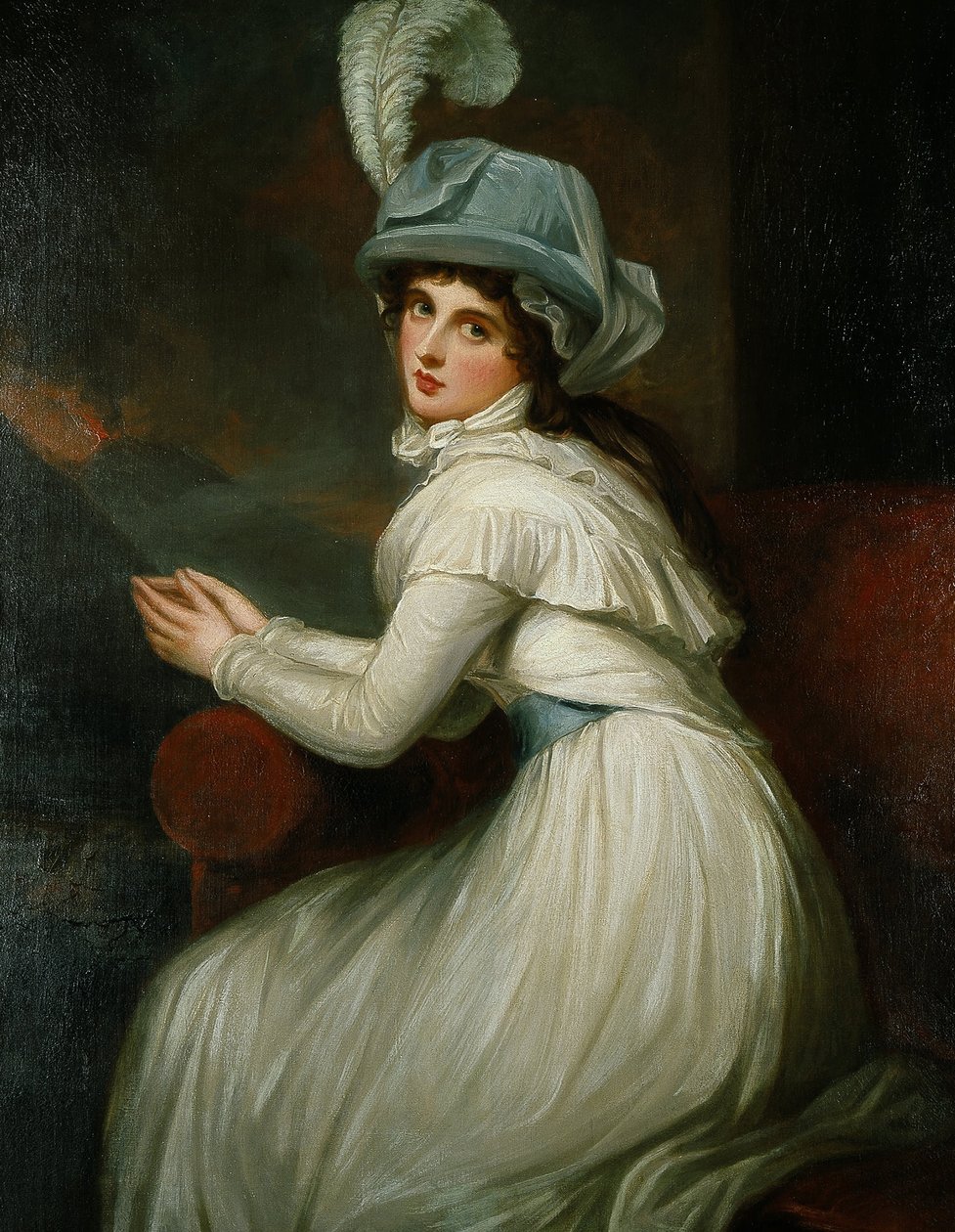 Lady Hamiltonová od George Romney