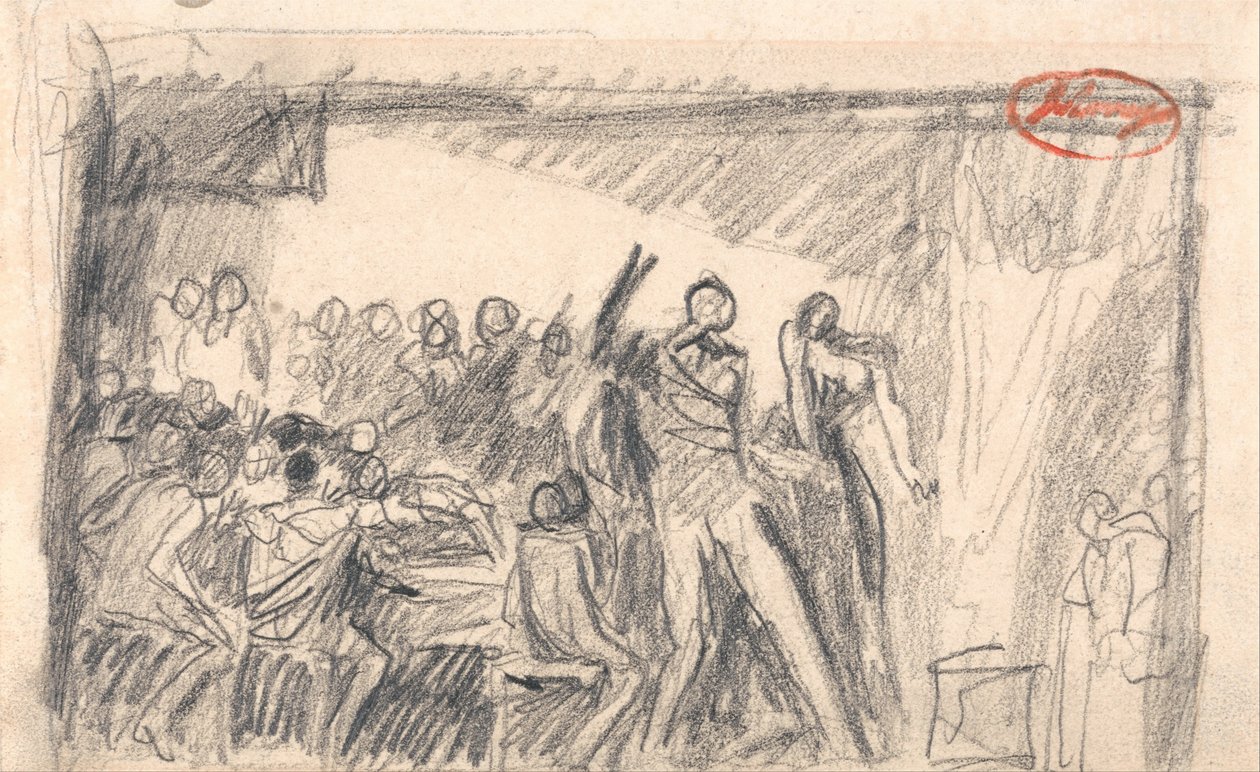 MacBeth- Banketová scéna od George Romney