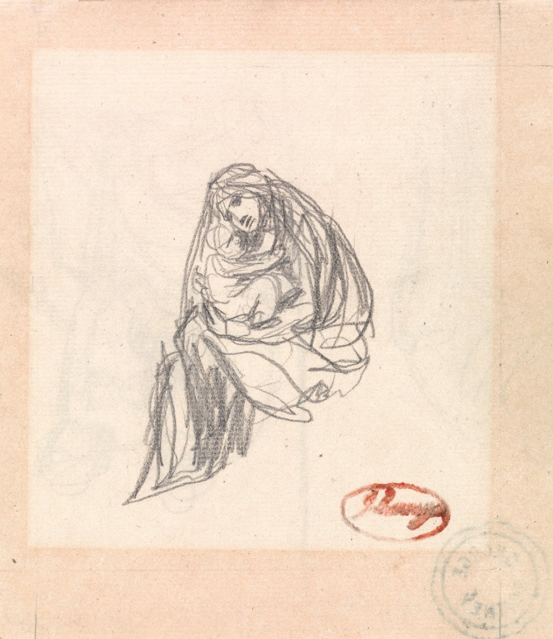 Matka a dítě od George Romney