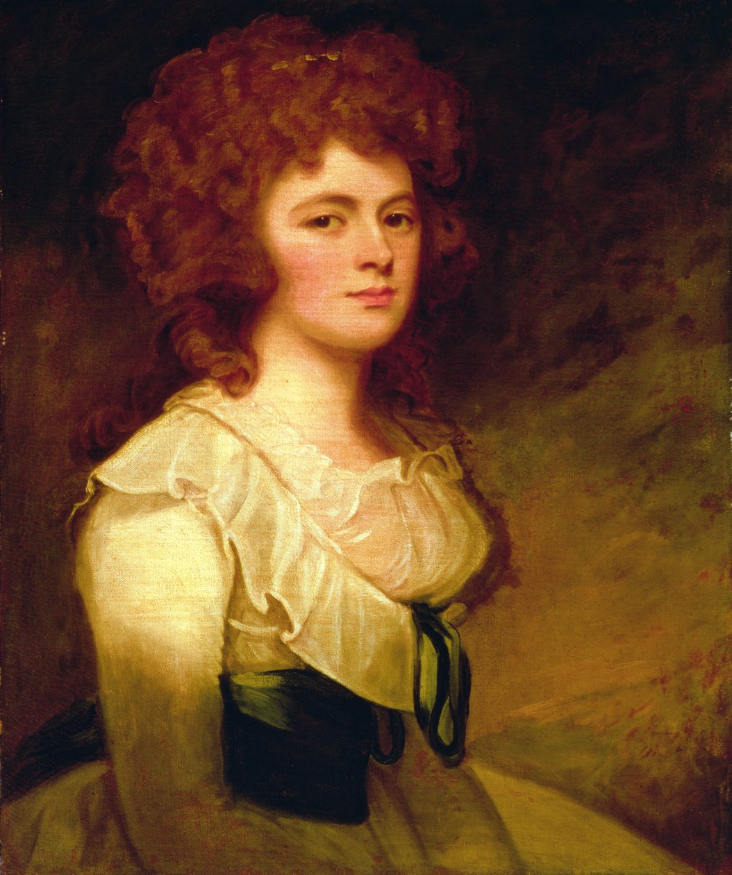 Portrét Catherine Chichester od George Romney