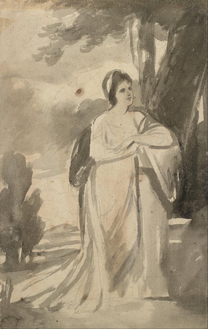 Portrét slečny Curwenové od George Romney