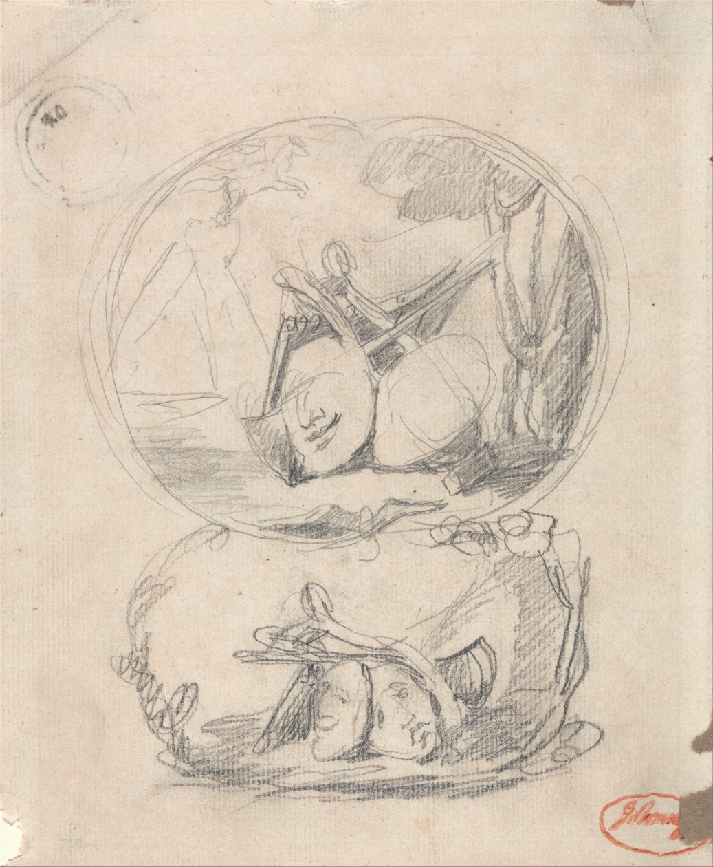 Frontispisce Richarda Cumberlanda od George Romney