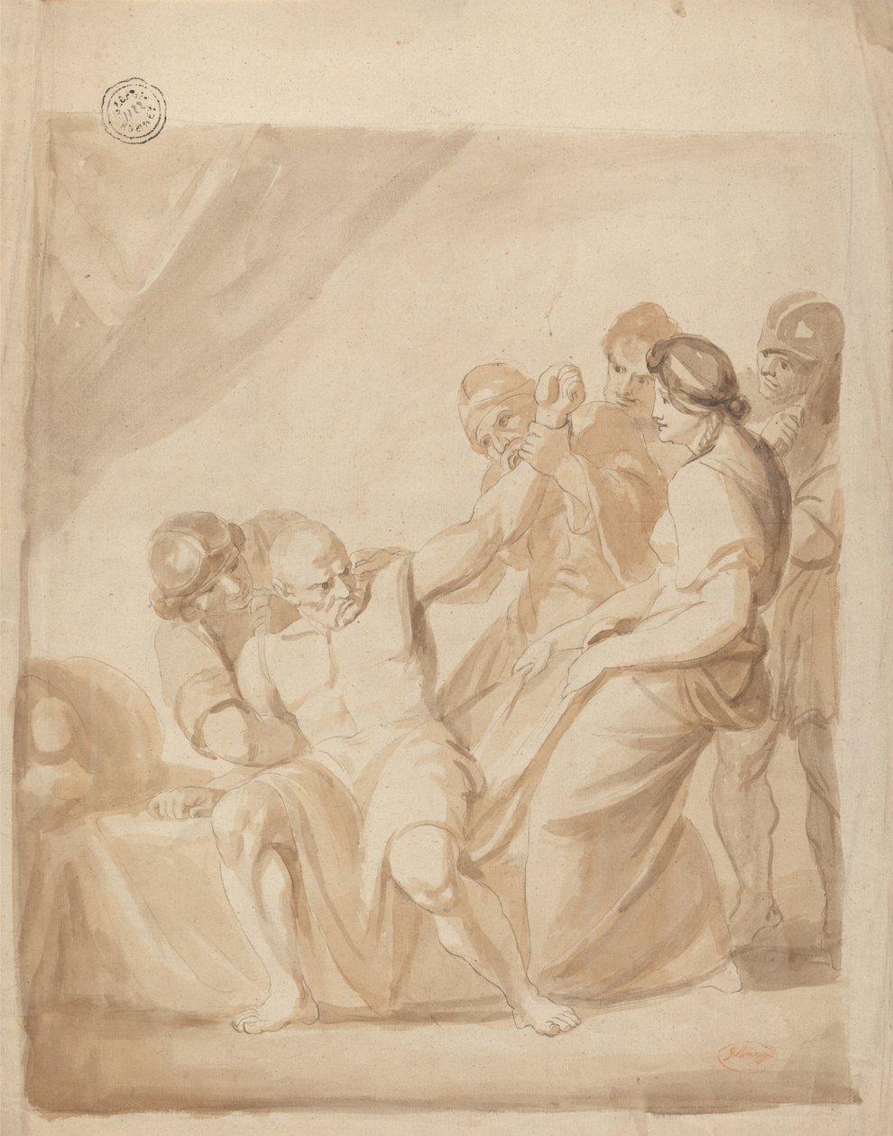 Samson přemožen od George Romney