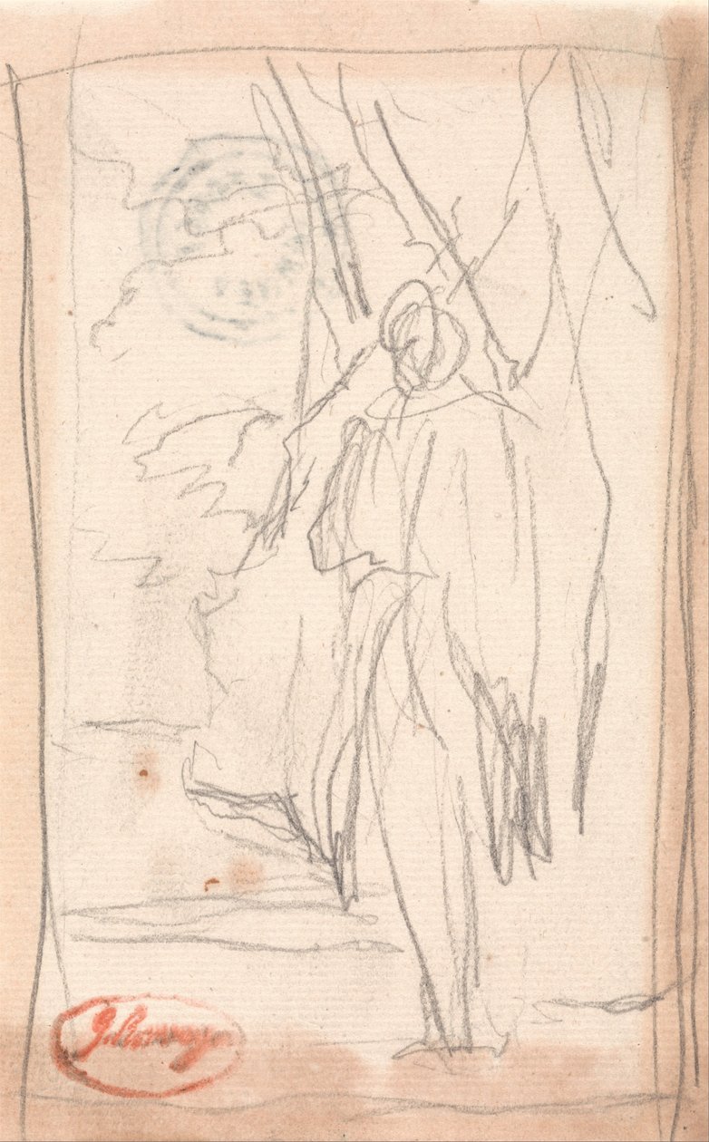 Stojící postava od George Romney