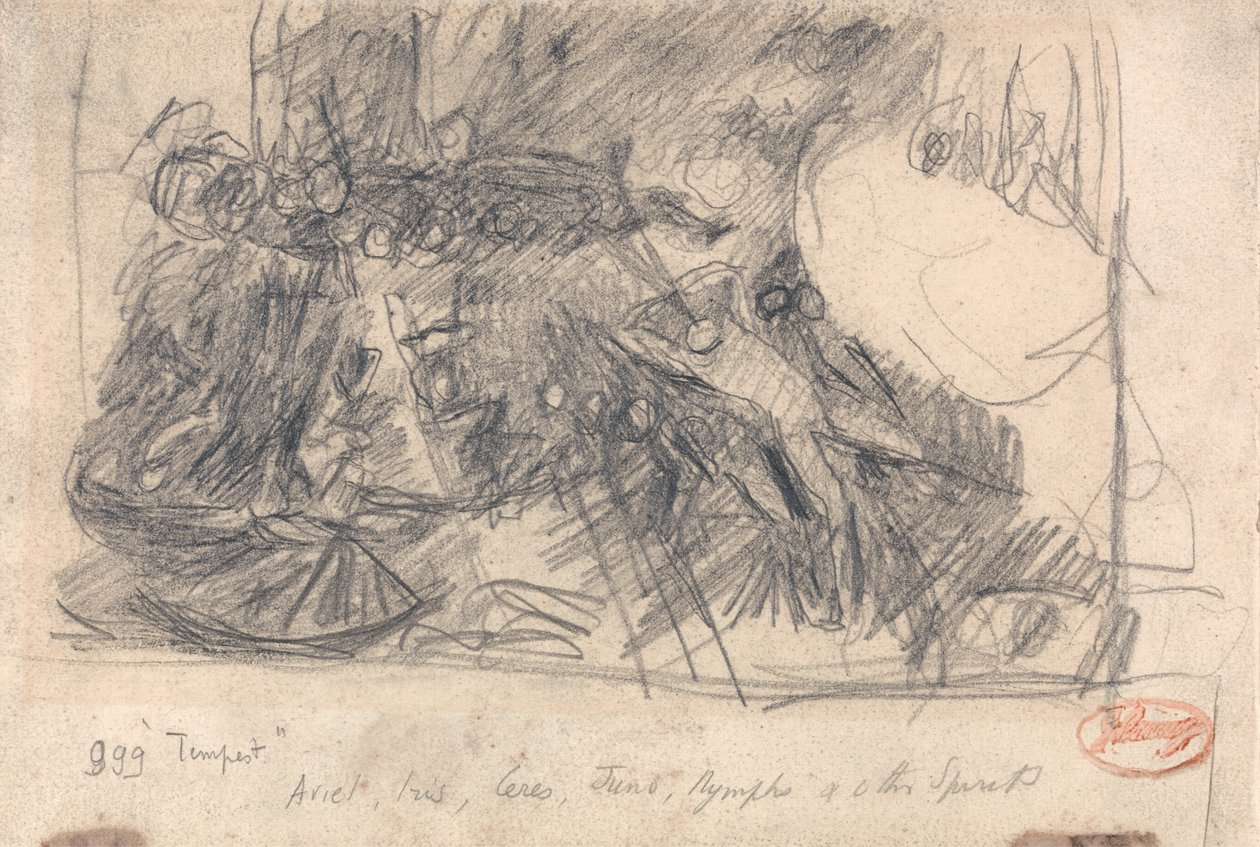 Pokušení Krista od George Romney