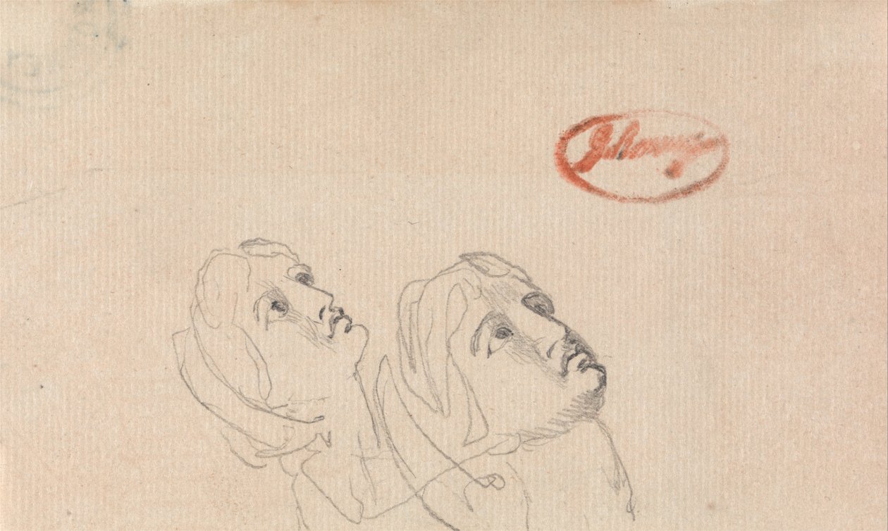 Dvě hlavy vzhlédl od George Romney
