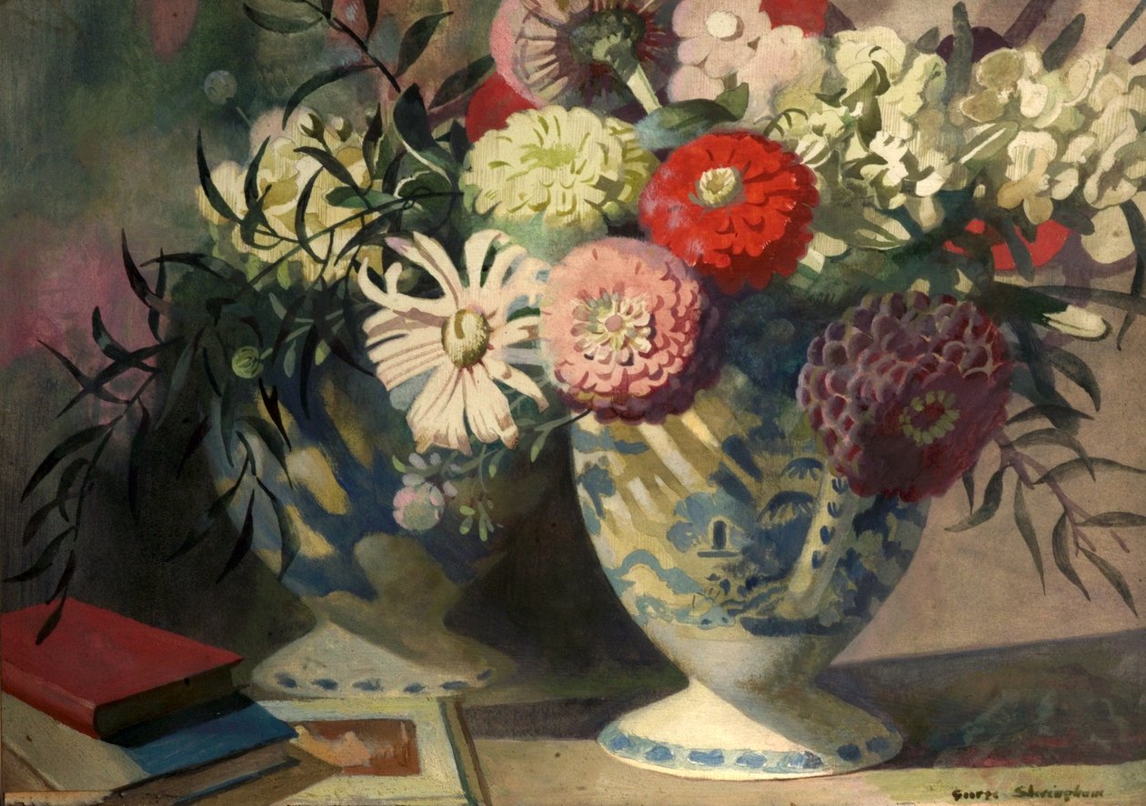 Odrazy (tempera na dřevě) od George Sheringham