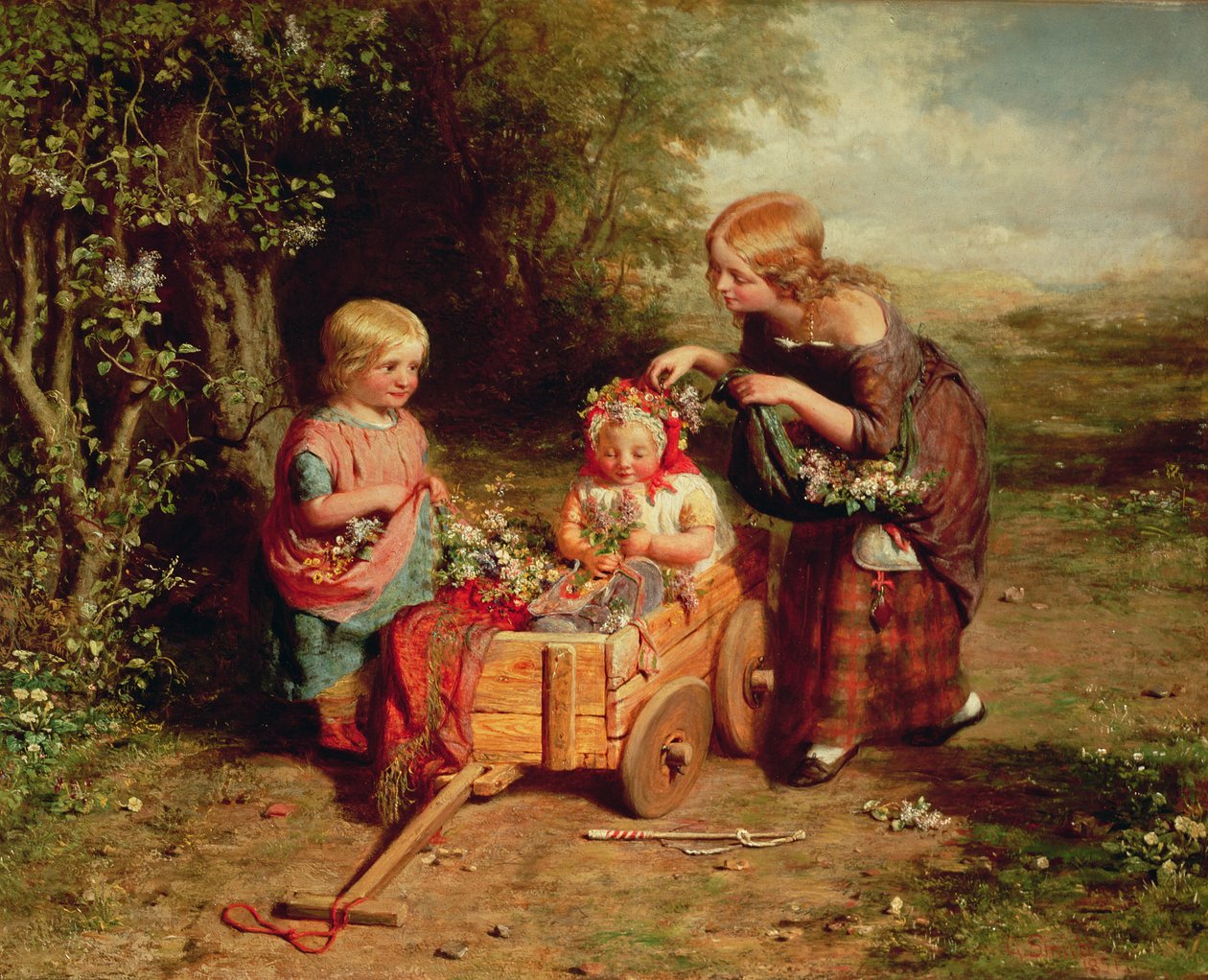 Jarní květiny od George Smith