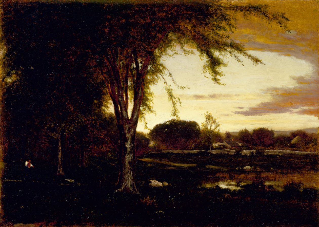 Krajina, 1866 od George Snr. Inness